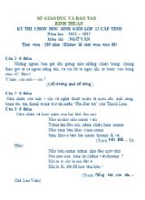 Đề thi chọn học sinh giỏi lớp 12 cấp tỉnh năm học 2011  2012 môn thi Ngữ Văn